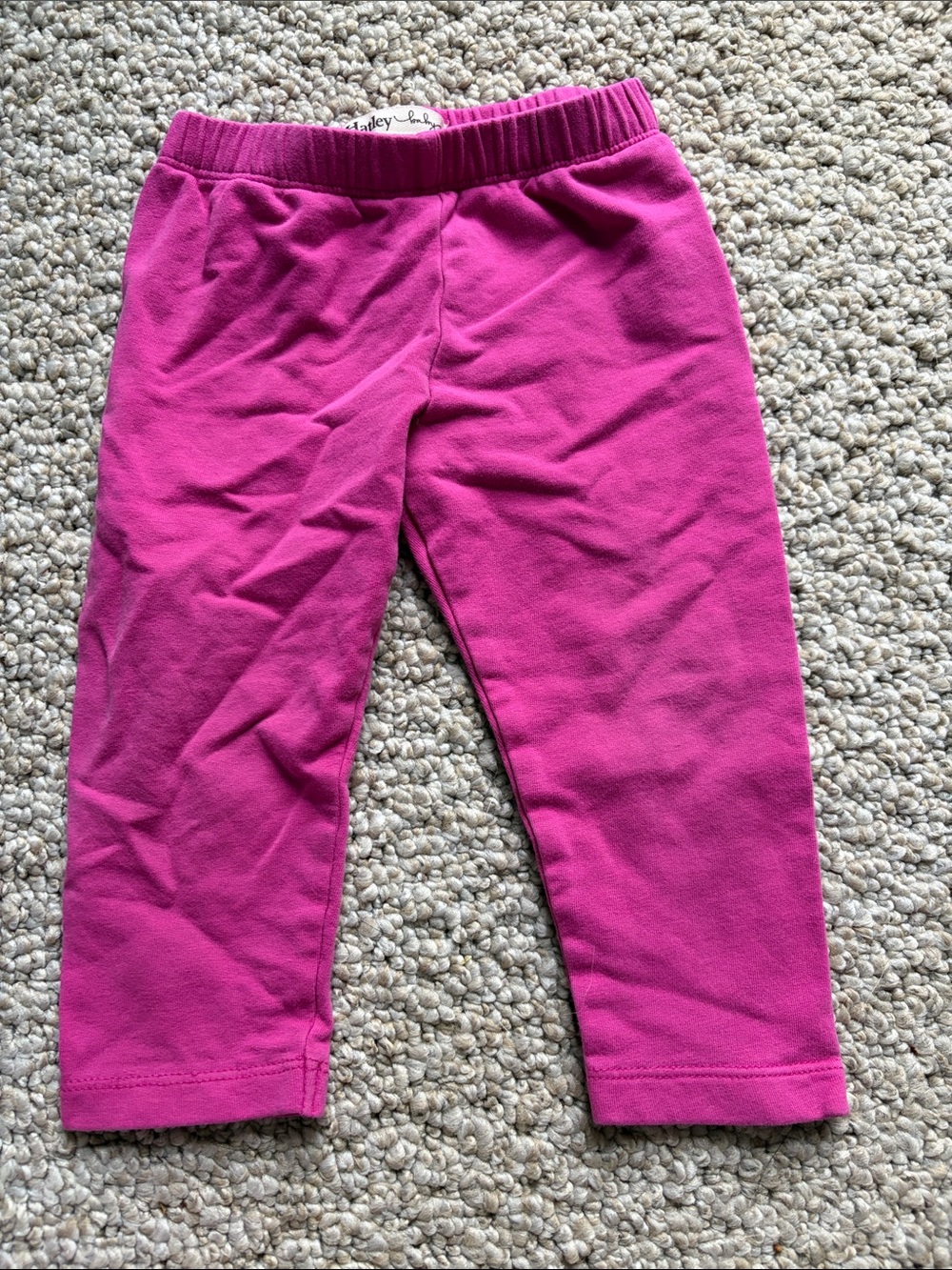 Hatley Bright Fuchsia Girls' Leggings